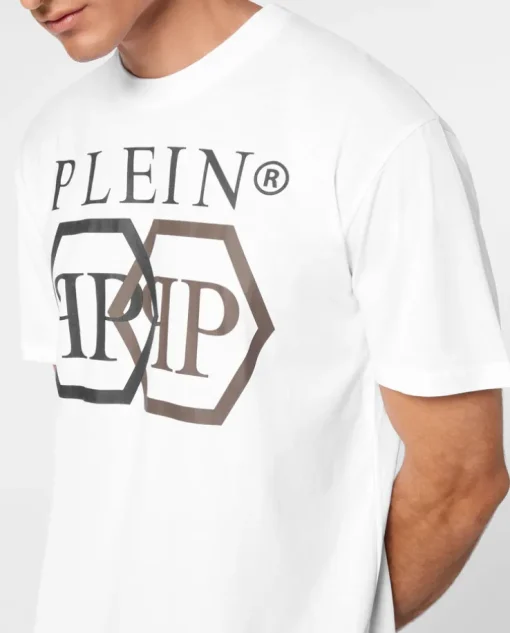 Biały T-shirt z printem