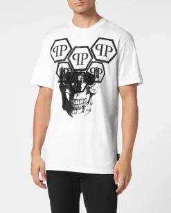 Biały T-shirt z printem