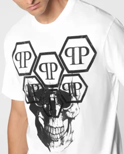 Biały T-shirt z printem