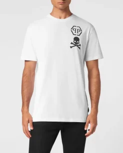 Biały T-shirt z printem