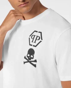 Biały T-shirt z printem