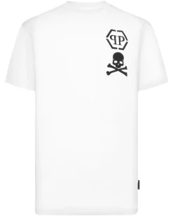 Biały T-shirt z printem
