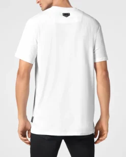 Biały T-shirt z printem