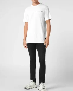 Biały T-shirt z printem