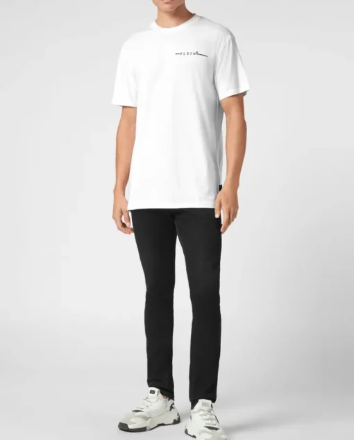 Biały T-shirt z printem