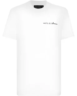 Biały T-shirt z printem