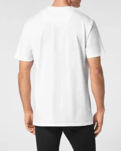 Biały T-shirt z printem