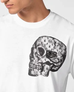 Biały T-shirt z printem