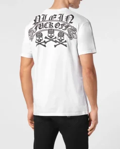 Biały T-shirt z printem