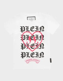 Biały T-shirt z printem