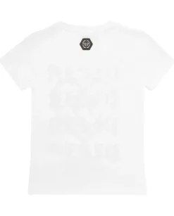 Biały T-shirt z printem