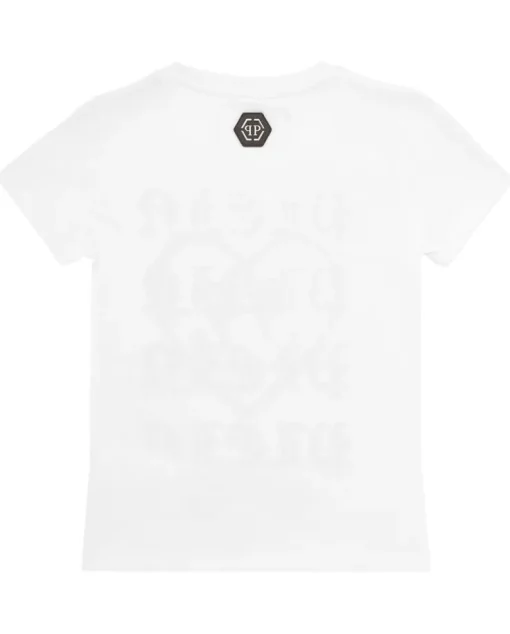 Biały T-shirt z printem