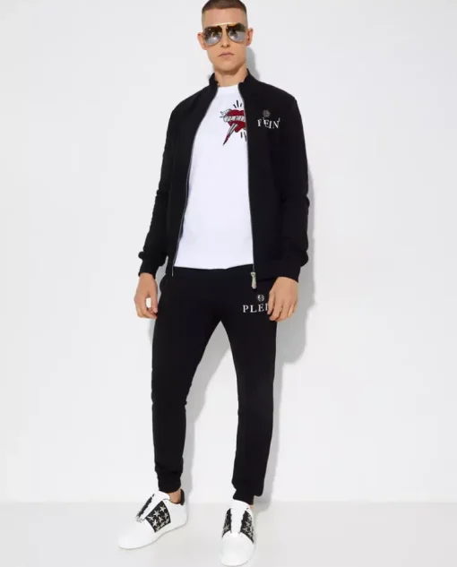 Biały t-shirt z wzorem SS Love