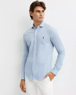 Błękitna koszula Regular Fit