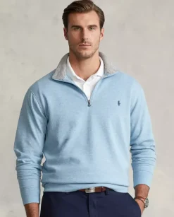 Błękitny pullover Luxury