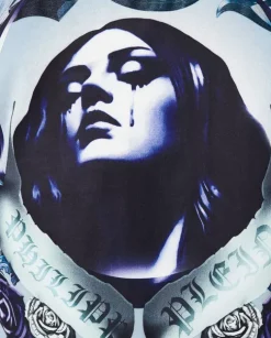 Błękitny t-shirt SS Graphic