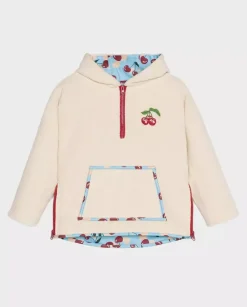 Bluza polarowa z kapturem