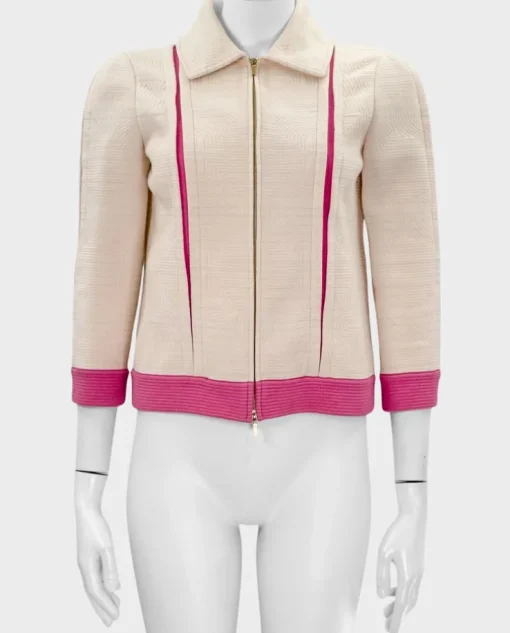 Bluza w kolorze pudrowego różu