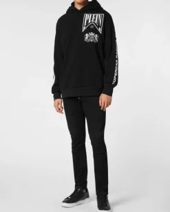 Bluza z kontrastowymi aplikacjami