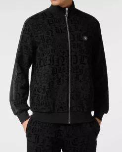 Bluza zapinana na suwak bez kaptura