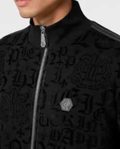Bluza zapinana na suwak bez kaptura