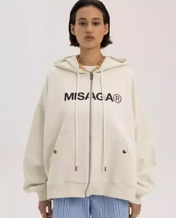 Bluza zapinana na suwak z logo