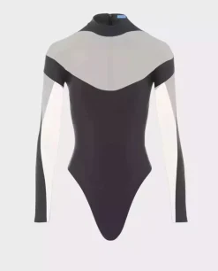 Body z przezroczystym dekoltem Illusion