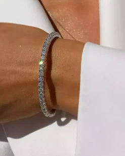 Bransoletka Tenisowa z diamentami