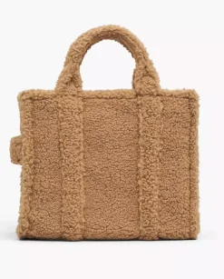Brązowa futrzana torebka Teddy Medium Tote