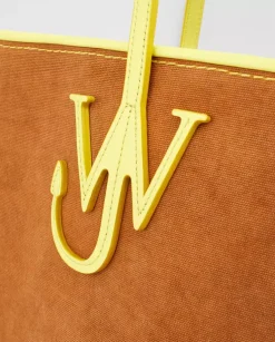 Brązowa torba z logo Tall Anchore tote