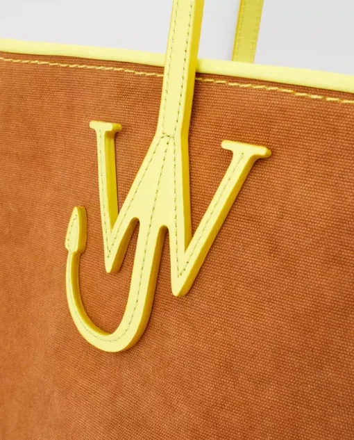 Brązowa torba z logo Tall Anchore tote