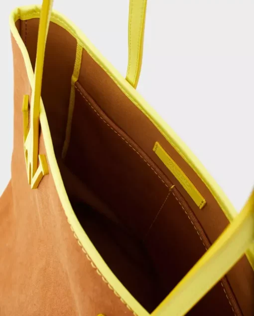 Brązowa torba z logo Tall Anchore tote
