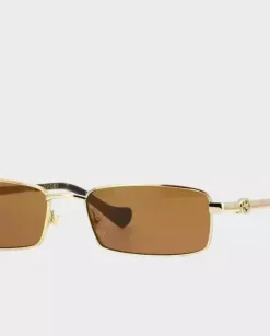 Brązowe okulary przeciwsłoneczne