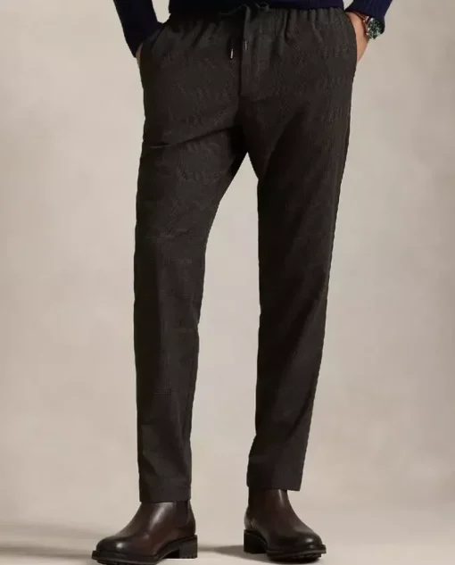 Brązowe spodnie Tailored Classic Fit