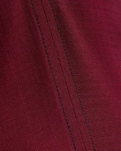 Burgundowa sukienka midi