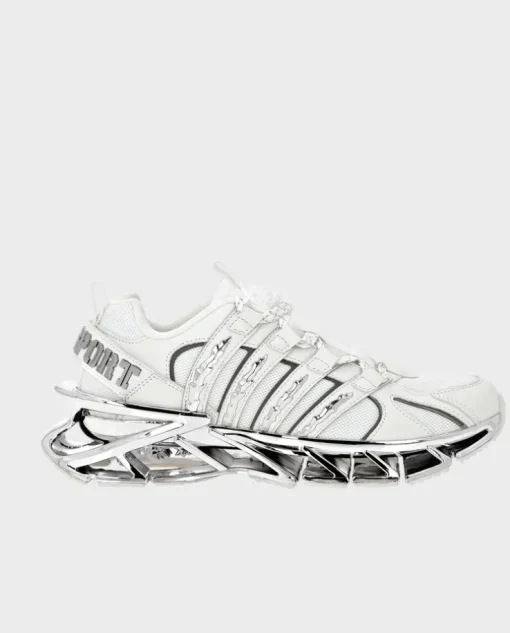 Buty sportowe na ozdobnej podeszwie