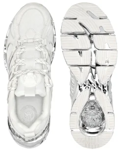 Buty sportowe na ozdobnej podeszwie