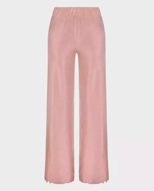 Błyszczące spodnie Pink Sparkle Petite