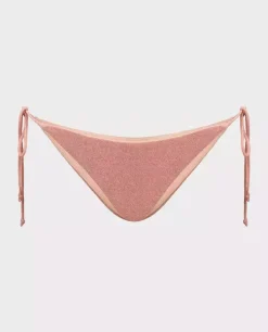 Błyszczący dół od bikini Pink Sparkle