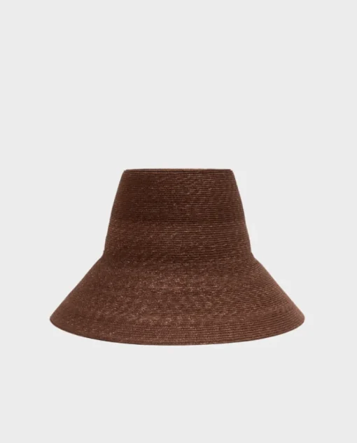 Ciemnobrązowy kapelusz Bucket Hat