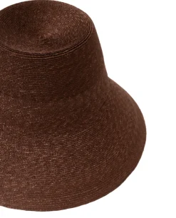 Ciemnobrązowy kapelusz Bucket Hat