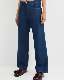 Ciemnoniebieskie jeansy Bonnie Asian Fit