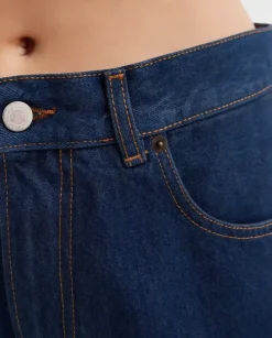 Ciemnoniebieskie jeansy Bonnie Asian Fit