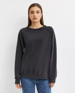 Czarna bawełniana bluza