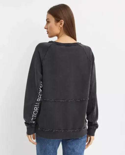 Czarna bawełniana bluza