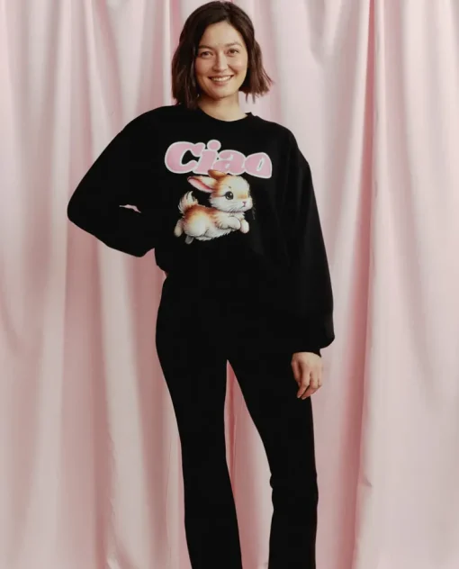 Czarna bluza Bunny