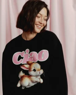 Czarna bluza Bunny