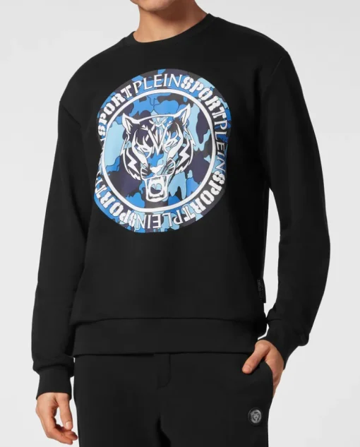 Czarna bluza Carbon Tiger