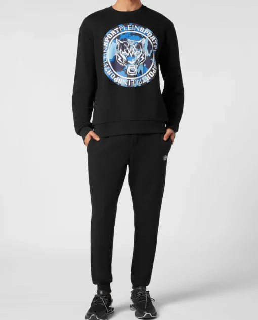 Czarna bluza Carbon Tiger