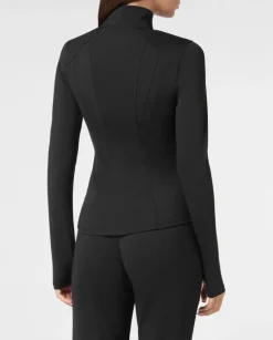 Czarna bluza do biegania